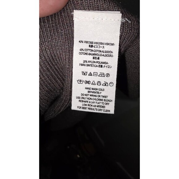 Free People Olive Green Women's Knit Flutter Sleeve Dress Deep V-Neckline & Open - Picture 7 of 8